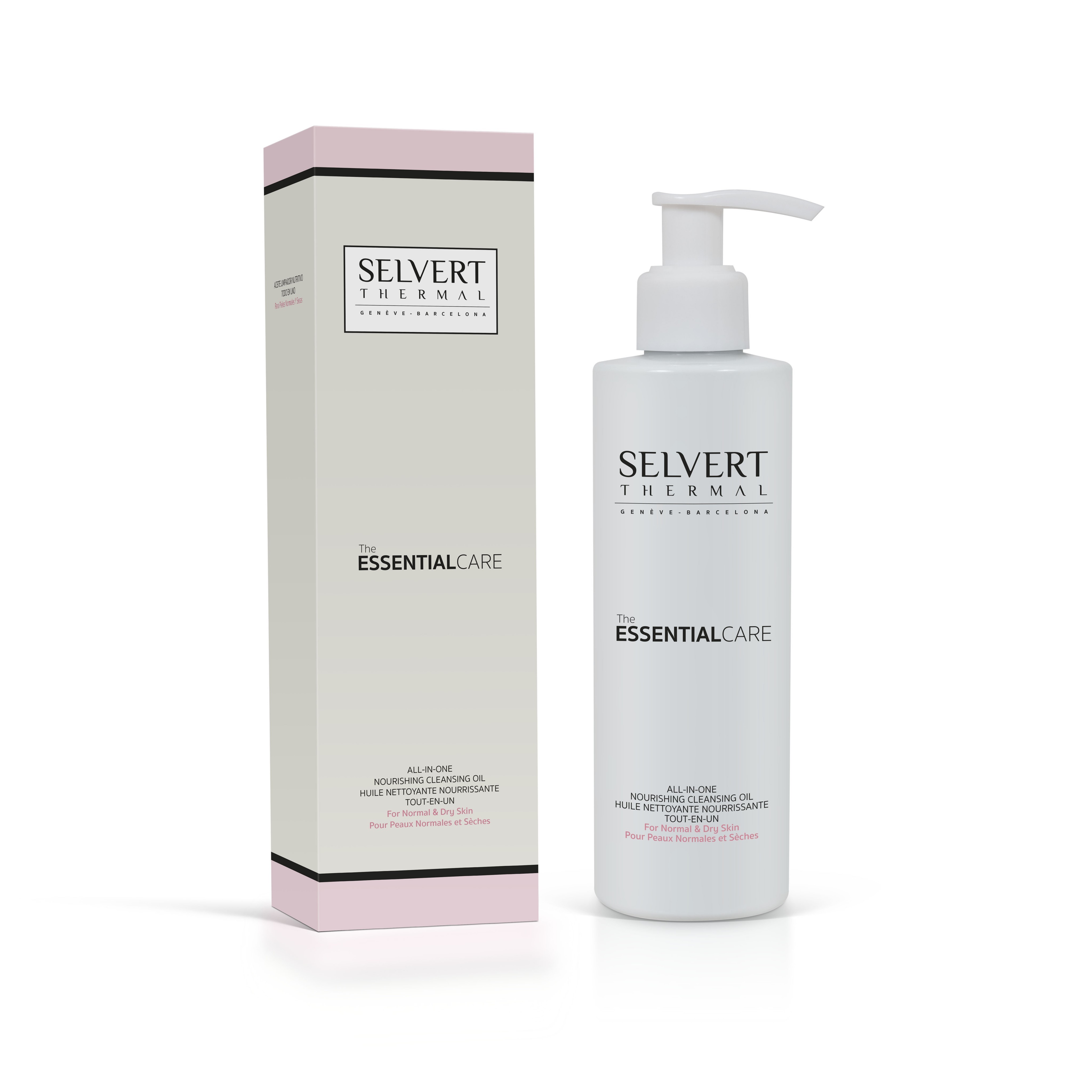 Gentle oil cleanser for dry, normal and mature skin