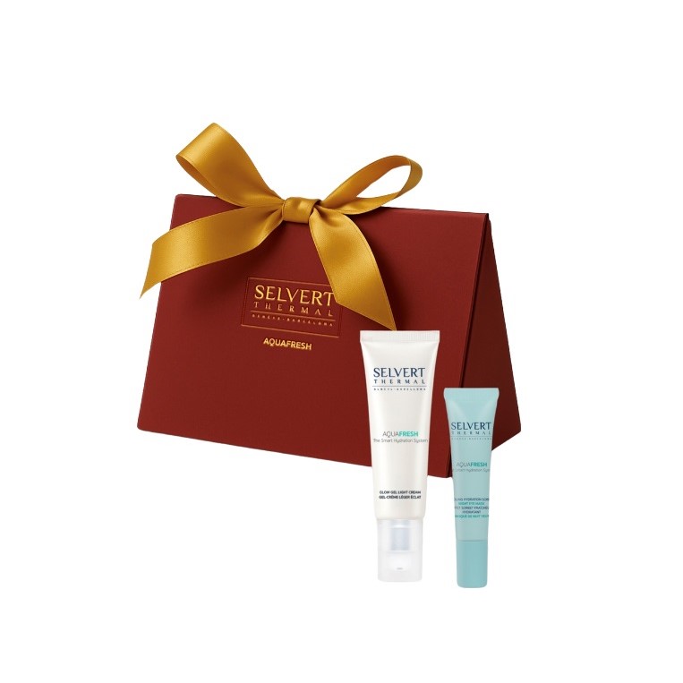 AQUAFRESH dovanų rinkinys (naktinė akių kaukė + kremas)