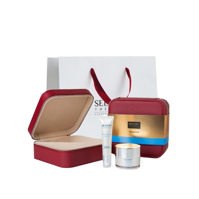 SPLENDOUR eko odos dovanų dėžutė (serumas + kremas)